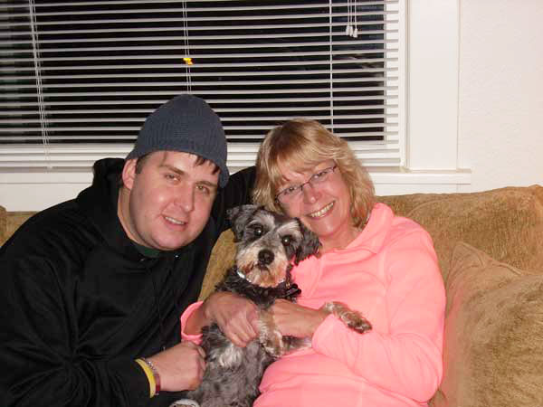 Debbie, Nick and Winston